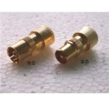 75歐姆電視鍍金插頭