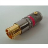 OSEL牌0016空芯鍍金電視插頭