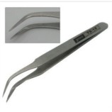 gooi牌TS-15不銹鋼鑷子 加長尖頭 彎嘴鑷子防磁 防酸 防腐蝕