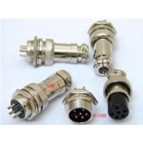 小號 6芯 六芯插 航空插頭、航空插座、航空連接器、防水航插