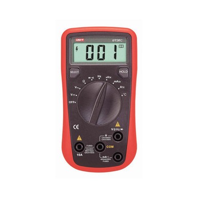 優利德自動量程數字萬用表UT136C 電阻電容頻率溫度 自動關機