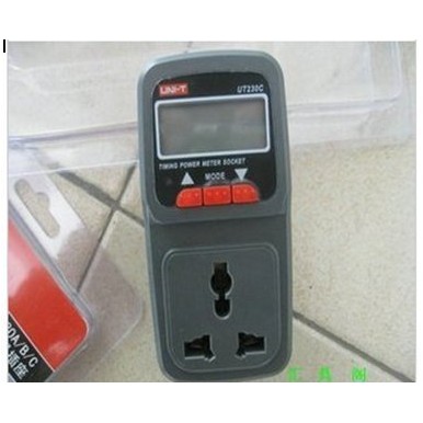全新優利德UT230C 多功能功率計插座 帶時鐘定時碳排放
