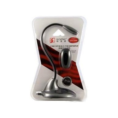 Somic/聲麗 SM-010 話筒 電腦麥克風(fēng) 專用MIC 帶開關(guān)可靜音