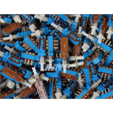 臺產(chǎn) 雙聯(lián)2檔 按鈕式 選擇開關(guān) 按鍵無鎖開關(guān) 輕觸開關(guān)