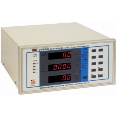美瑞克RF9802交直流兩用電參數測試儀智能電量測試儀 功率計