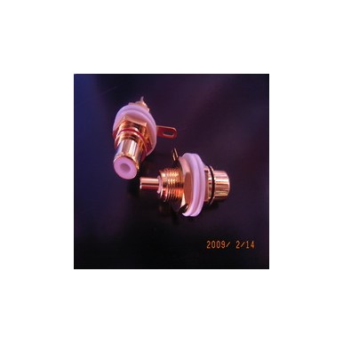 OSEL RCA03鍍金插座