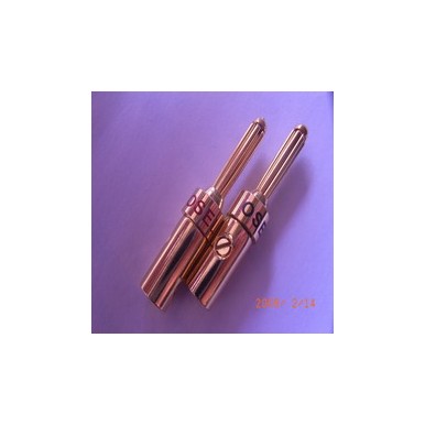 OSEL牌0534D鍍金香焦插頭