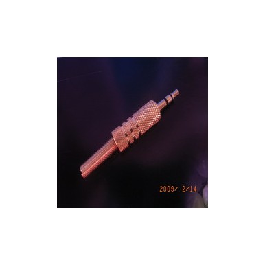 鍍金3.5插頭雙聲道