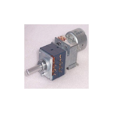 ALPS 27型塑殼帶馬達電位器100K（圓柄）