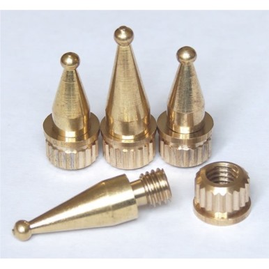 音箱/功放/機架/機箱 避震專用銅腳釘 &phi;10*27mm