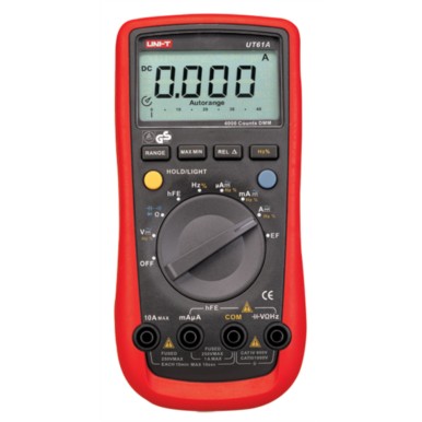 優利德UT61A  數字萬用表二三極管 頻率 電容 EF