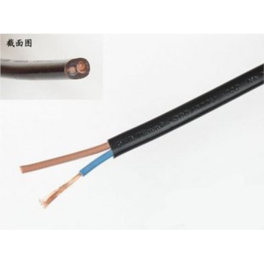 國產優質二芯電源線（線芯0.75mm）