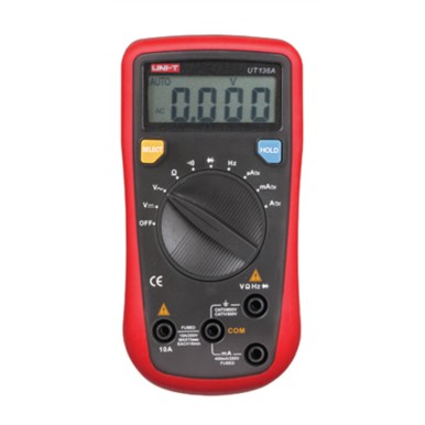 全新優利德小巧型掌上型手持數字數顯萬用表UT136A