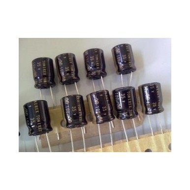 日本ELNA(伊娜)發燒電容100u25v(TO)