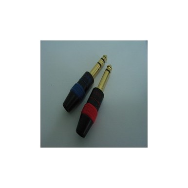 OSEL鍍金6.5插頭單聲道