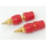 鍍金功放機(jī)箱接線(xiàn)柱 香蕉頭插座/喇叭接線(xiàn)柱/音箱接線(xiàn)柱  黑色