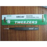 VETUS瑞士鑷子 超精密鑷子 防靜電平口寬口鑷子ESD ST-113