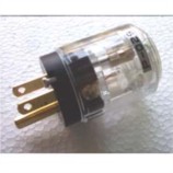 仿古河電源插頭P029