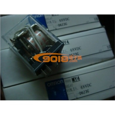 全新原裝OMRON 歐姆龍繼電器MY4-48VDC