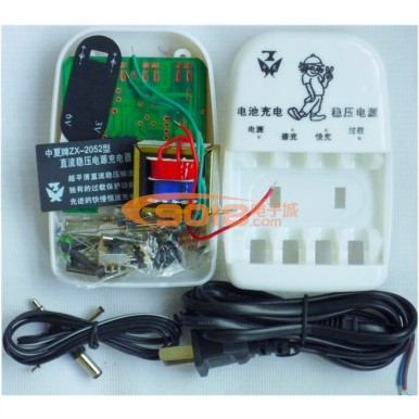 ZX2052直流穩(wěn)壓電源充電器教學(xué)散件/電子制作套件