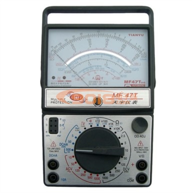 南京天宇MF47T/MF-47T指針式萬用表 全自動保護型電工電器維修專用表