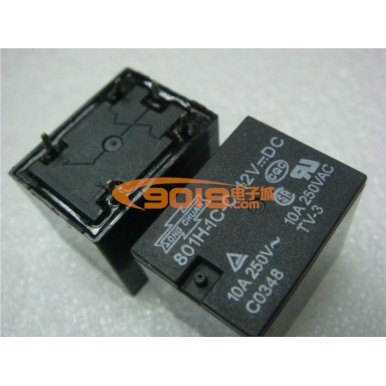 全新原裝繼電器801H-1C-C 12V