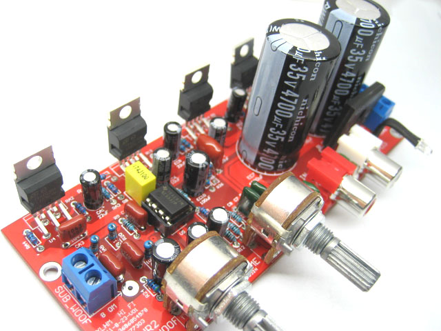 2.1低音炮 四個TDA2030A功放板 散件 5532前級 新版特價 2.1低音炮 四個TDA2030A功放板 散件 5532前級 新版特價
