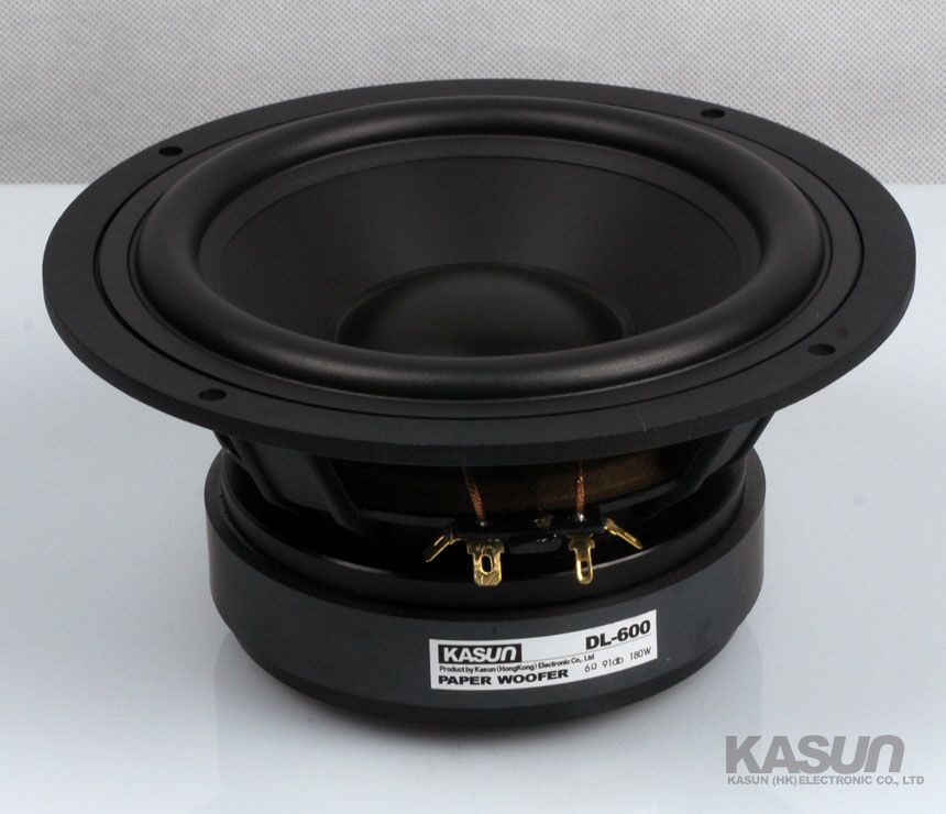 佳訊(KASUN)DL-600高級6.5寸HiFi鋁盆架低音揚聲器(喇叭)