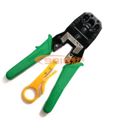 歐寶三用網線鉗 4p 6p 8p 多功能網絡壓線鉗 附帶剝線器 剪線器