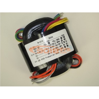 30W R型變壓器R牛DAC板(雙電壓 國際通用)銅線(16VX2+8VX2)