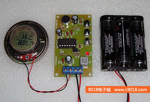 10秒語音錄放電路電子制套件/散件 10秒語音錄放電路電子制套件/散件