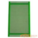綠油單面FR-4環氧玻纖PCB萬能板/電路板/洞洞板/萬用板/實驗板（9X15CM 厚1.6MM）