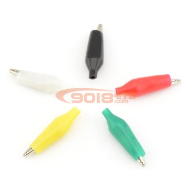 小號鱷魚夾、電力測試夾、測試銅夾、充電夾、接線夾、接地夾、電源夾(黑/紅/白/黃/綠多色)