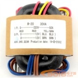 30W發(fā)燒R型R牛電源變壓器雙18V(0.6A4線)+雙12V(0.35A4線)