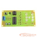 LED骰子電路電子制作套件/散件(CD4017+NE555數(shù)字電路教學(xué))