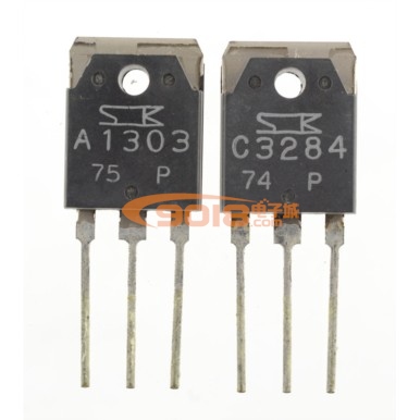 全新原裝三肯大功率音響對管 A1303/C3284