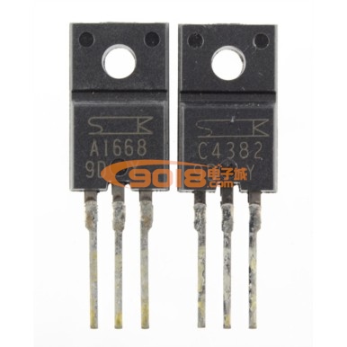 全新原裝三肯中功率音頻功放對管 A1668/C4382