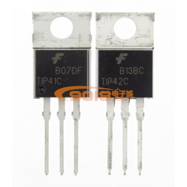 全新原裝仙童小功率音頻功放對(duì)管 TIP41C/TIP42C