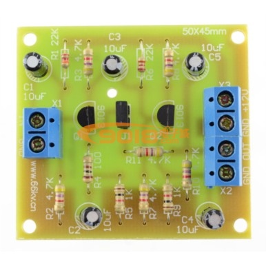 負(fù)反饋音頻放大電路 電子制作套件/散件