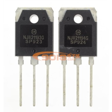 全新原裝安森美(ON)大功率音頻功放對管 NJW21193G/NJW21194G