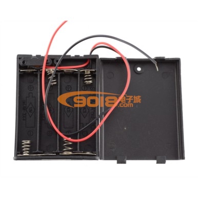 4節(jié)7號(hào)電池盒 帶開(kāi)關(guān) 引出線 電池蓋
