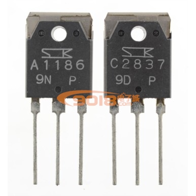 全新原裝三肯大功率音頻功放對(duì)管 A1186/C2837