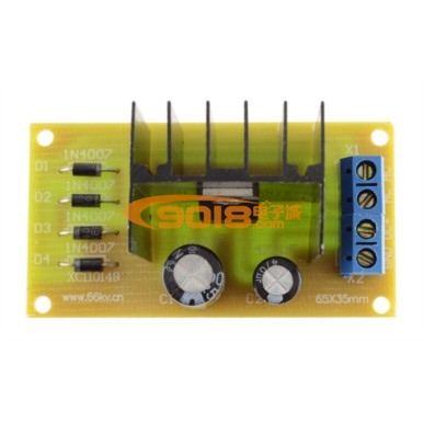 LM7805 DC 5V/0.5A(500mA)三端穩壓電源/穩壓電路/穩壓器電子制作套件/散件