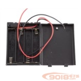 4節(jié)7號(hào)電池盒 帶開(kāi)關(guān) 引出線 電池蓋