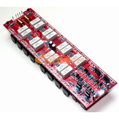 大功率450W*2雙聲道安森美ON NJW0281/NJW0302對管分立式純后級發燒功放板成品板