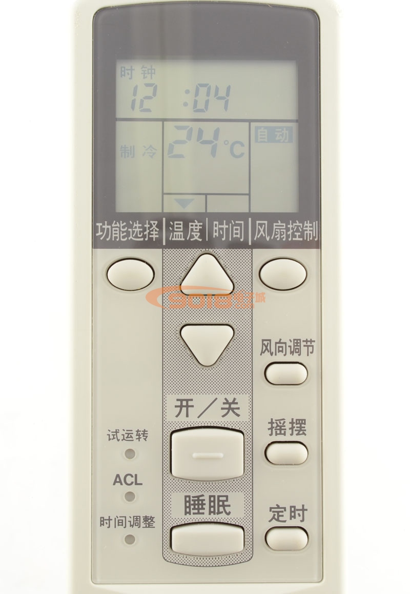 富士通 AR-DJ19 遙控器按紐面板特寫