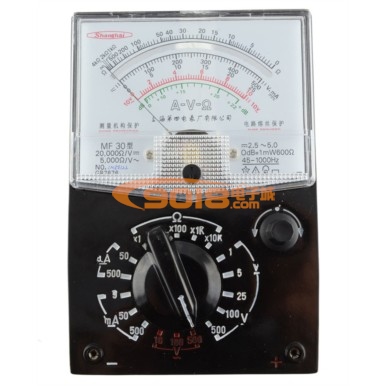 上海第四電表廠星牌 MF30/MF-30 指針萬用表