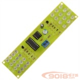 CD4017+NE555雙色爆閃燈電路電子制作套件/散件