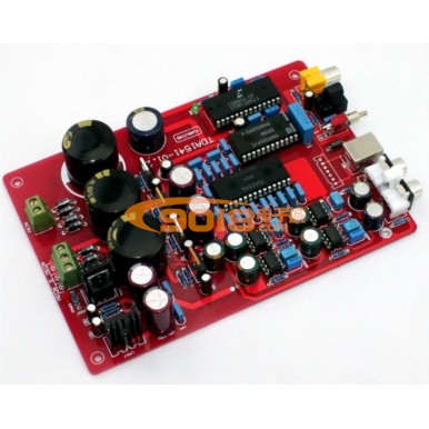 原裝TDA1541+SAA7220+CS8412+NE5534 光纖 同軸 DAC 數字解碼板(不含USB）