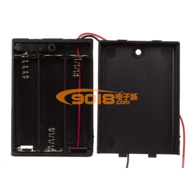 3節(jié)5號電池盒 帶開關 引出線 電池蓋